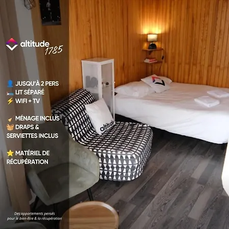 Appartement En Plein Centre Avec Terrasse Font-Romeu-Odeillo-Via